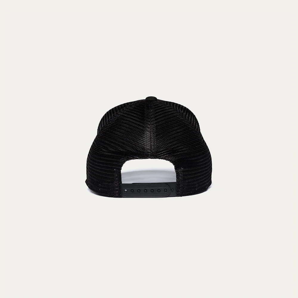 Christian Rose Iconic II Trucker Cap - Black / Gold