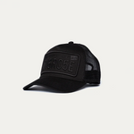 Christian Rose Private plate trucker cap - Black/Black