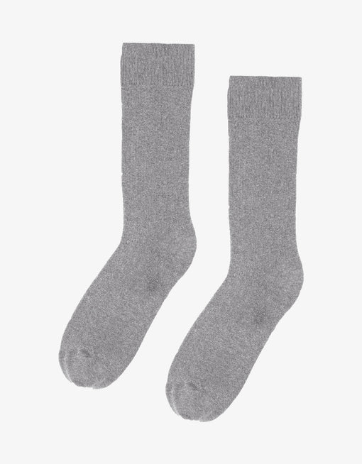 Classic Organic Sock Heather Grey