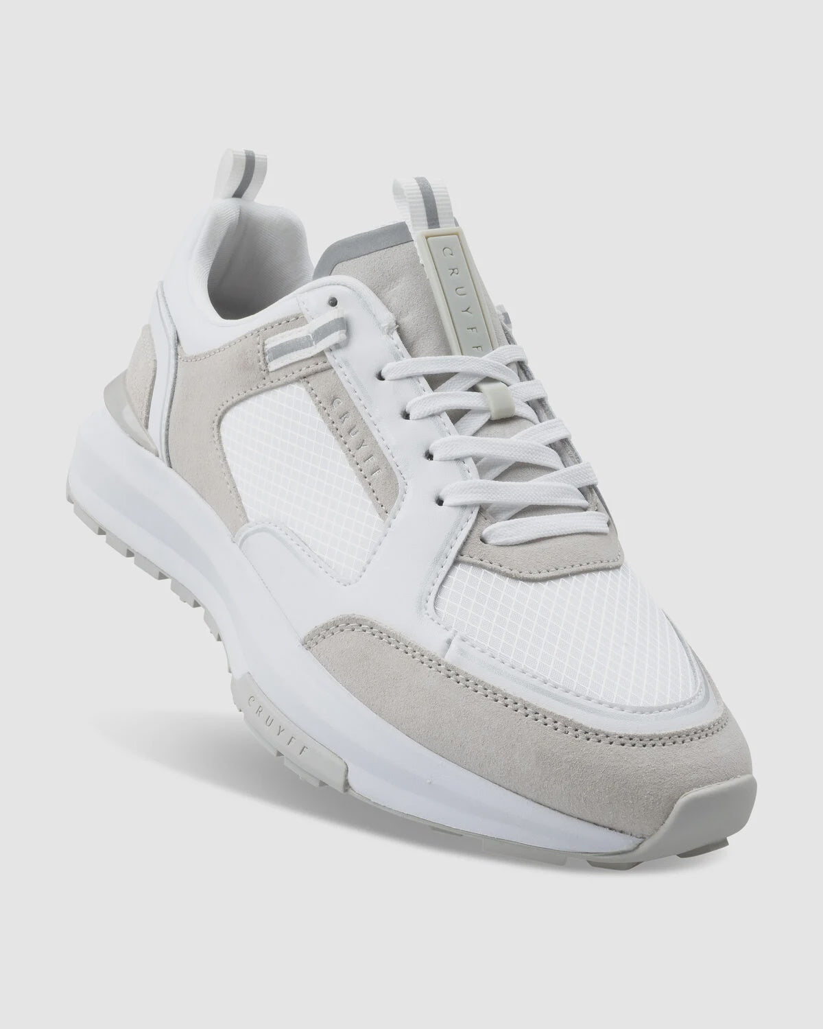 Cruyff Rayado Trainers - White/ Grey