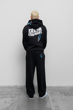 Fresh Couture Fresh Flavours Hoodie - Black/Blue