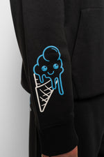 Fresh Couture Fresh Flavours Hoodie - Black/Blue