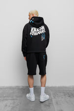 Fresh Couture Fresh Flavours Hoodie - Black/Blue