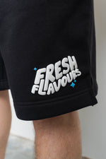 Fresh Couture Fresh Flavours Shorts - Black / Blue