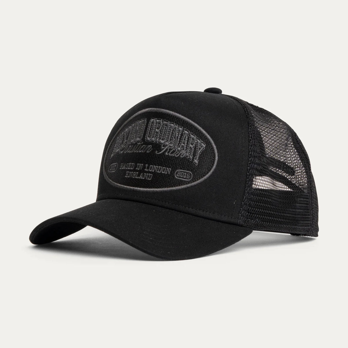Christian Rose Beyond Ordinary Trucker Cap -Black / Black