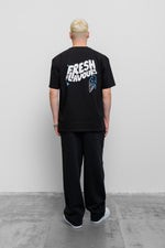 Fresh Couture Fresh Flavours Joggers - Black/Blue