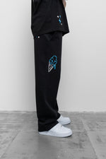 Fresh Couture Fresh Flavours Joggers - Black/Blue