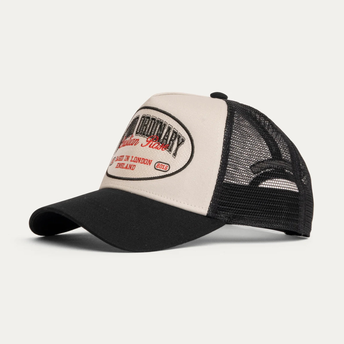 Christian Rose Beyond Ordinary Trucker Cap - White / Black / Red