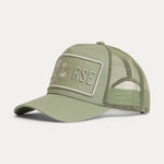 Christian Rose Iconic II vinyl trucker cap - Pistachio Green