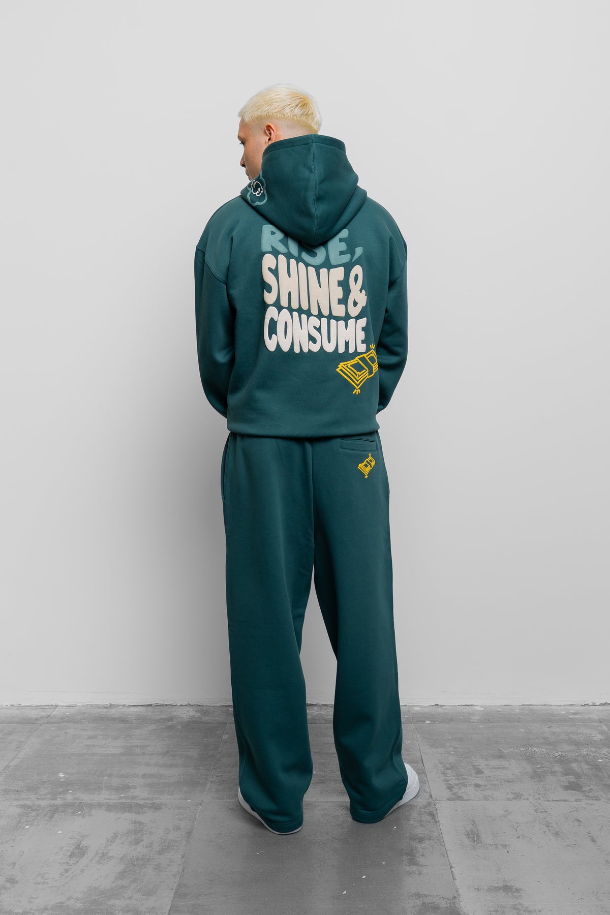 Fresh Couture Rise Hoodie - Eden Green