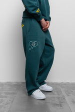 Fresh Couture Rise Jogger - Eden Green