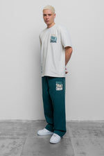 Fresh Couture Rise Jogger - Eden Green