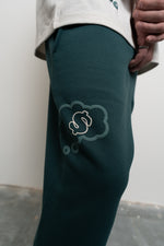 Fresh Couture Rise Jogger - Eden Green