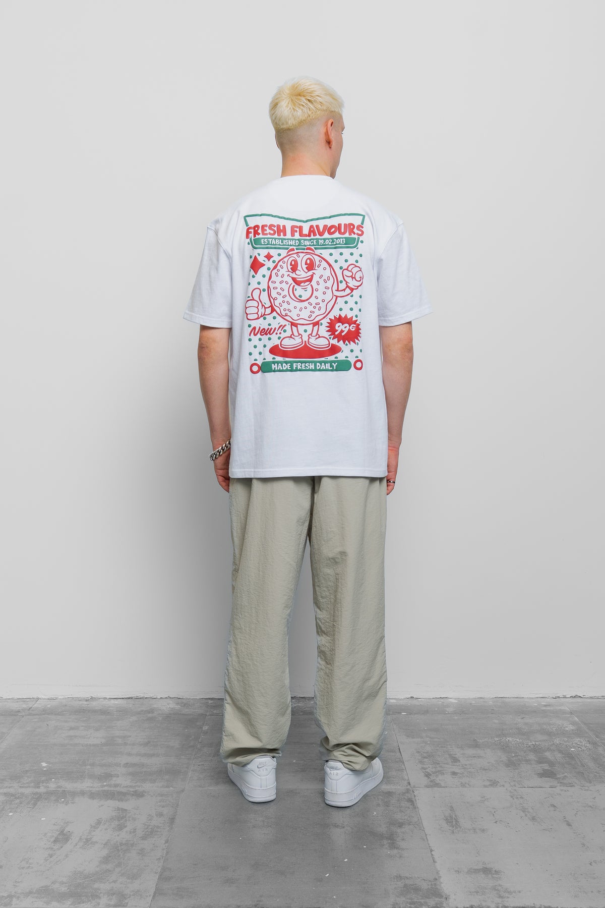 Fresh Couture Fresh Flavours Wondoughful T-Shirt - White