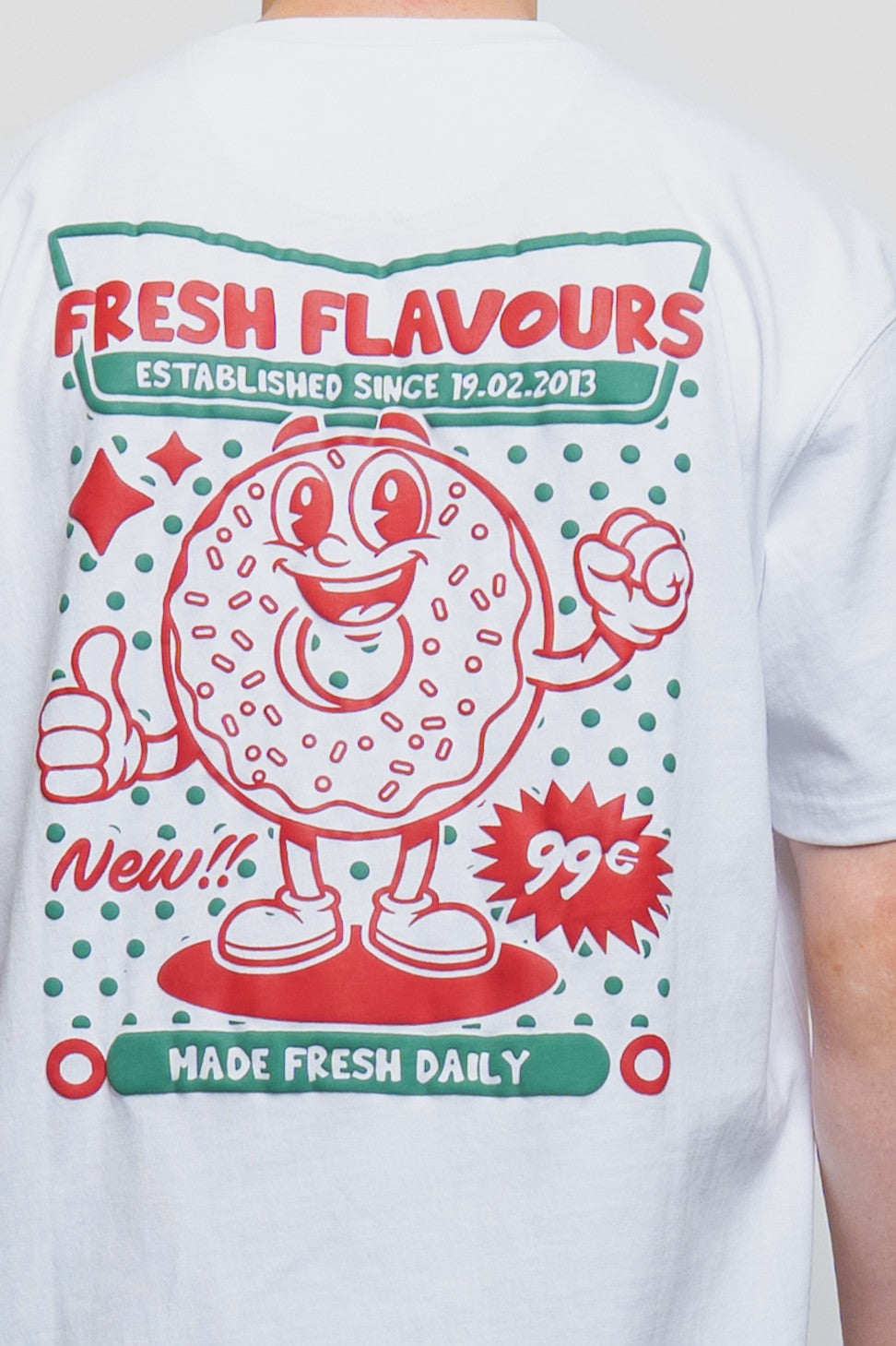 Fresh Couture Fresh Flavours Wondoughful T-Shirt - White