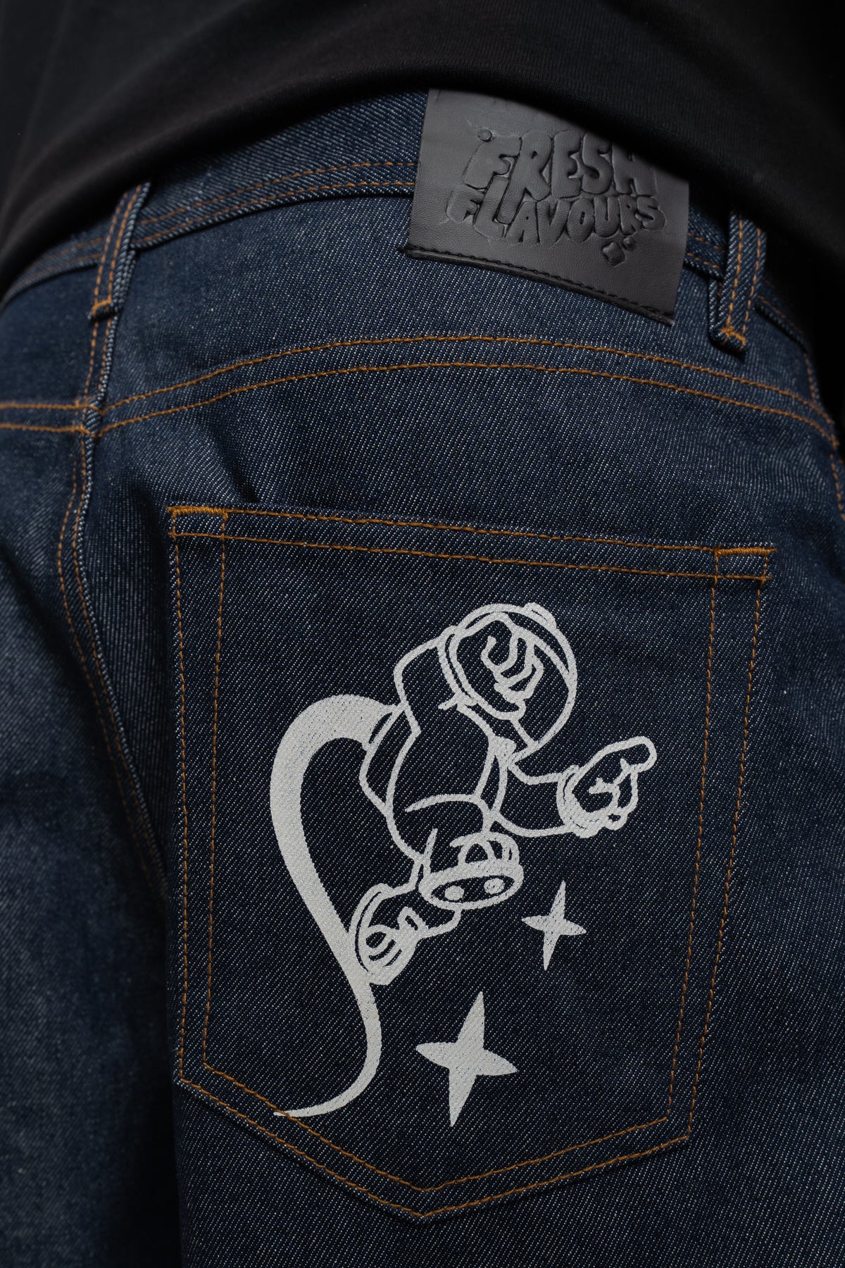 Fresh Couture Fresh Flavours Cash Jean - Raw Denim