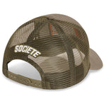 Societe Noir Ombre Noir Distressed Trucker - Khaki Orange