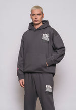 Fresh Couture Rise Hoodie - Charcoal Grey