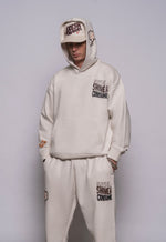 Fresh Couture Rise Hoodie - Ecru