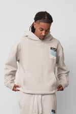 Fresh Flavours Rise Hoodie - Light Grey