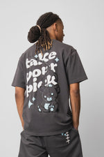 Fresh Flavours Take Your Pick Oversized T-Shirt - Charcoal
