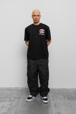 Fresh Flavours Chomp Oversized T-Shirt - Black
