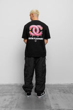 Fresh Flavours Chomp Oversized T-Shirt - Black