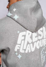 Fresh Couture Fresh FlavoursHoodie - Marl Grey