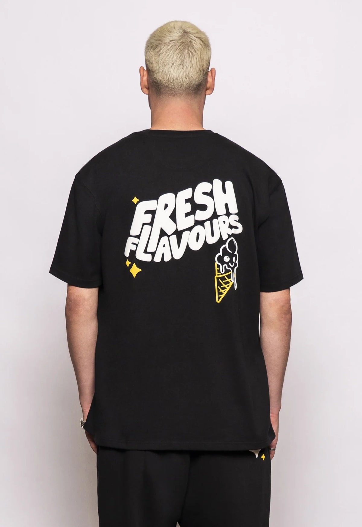 Fresh Couture Fresh Flavours T-Shirt - Black