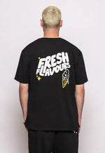 Fresh Couture Fresh Flavours T-Shirt - Black
