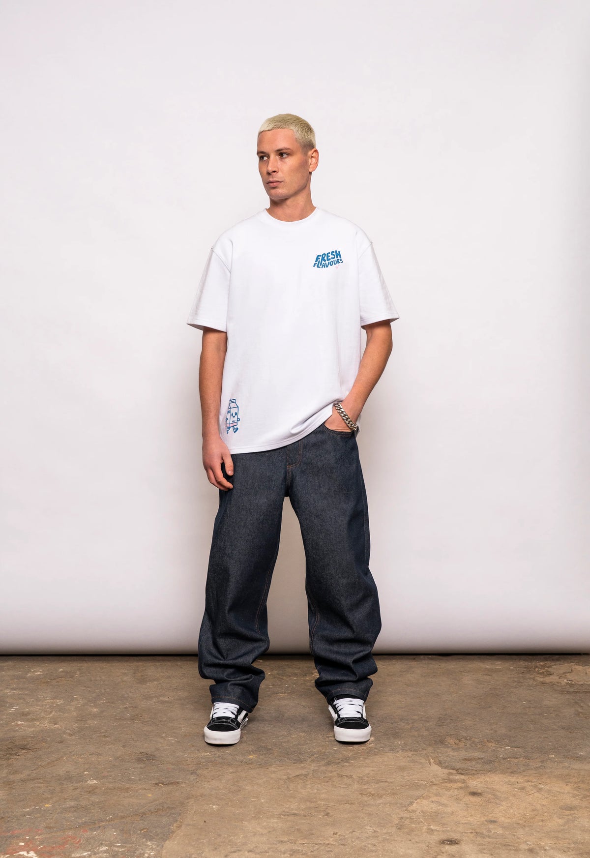 Fresh Couture Milk T-Shirt - White