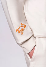 Fresh Couture Rise Hoodie - Ecru