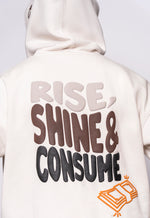 Fresh Couture Rise Hoodie - Ecru