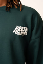 Fresh Flavours Deli Sweatshirt - Eden Green