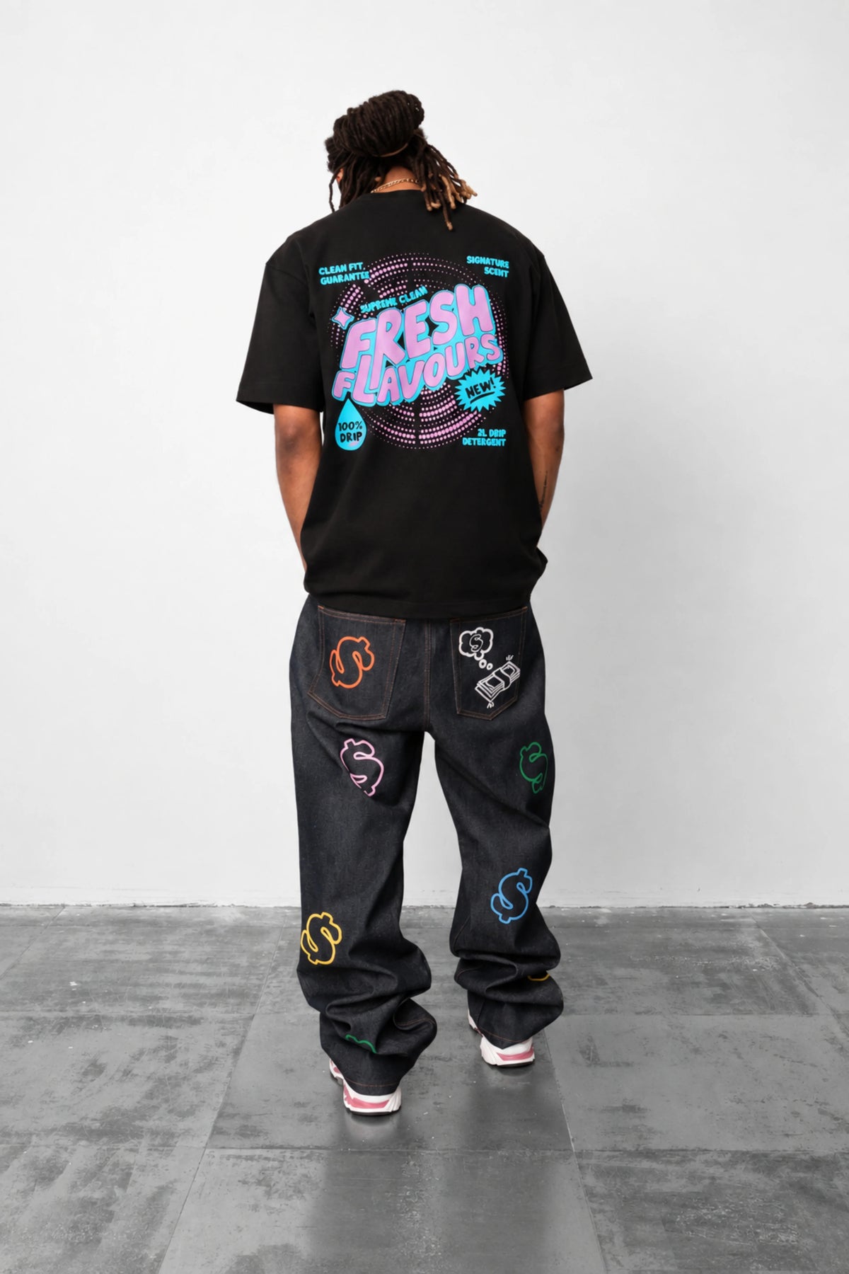 Fresh Flavours Detergent T-Shirt - Black