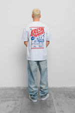 Fresh Couture Fresh Flavours Diner T-Shirt - White