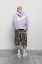 Fresh Couture Fresh Flavours Distressed Cargo Shorts - Camo