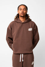 Fresh Flavours Logo Hoodie - Brown