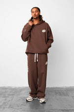 Fresh Flavours Logo Hoodie - Brown