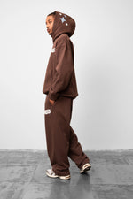 Fresh Flavours Logo Hoodie - Brown