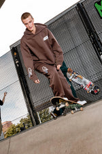 Fresh Flavours Logo Hoodie - Brown