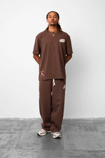 Fresh Flavours Logo Joggers - Brown