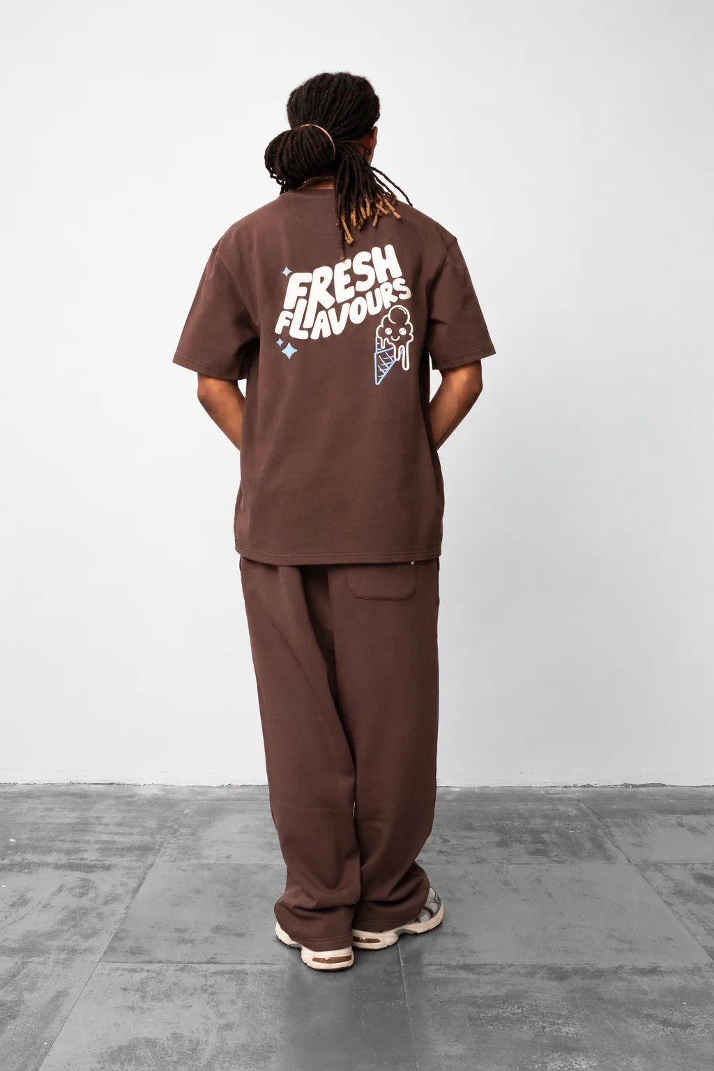 Fresh Flavours Logo T-Shirt - Brown