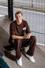 Fresh Flavours Logo T-Shirt - Brown