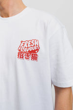 Fresh Couture Fresh Flavours Ramen T-Shirt - White