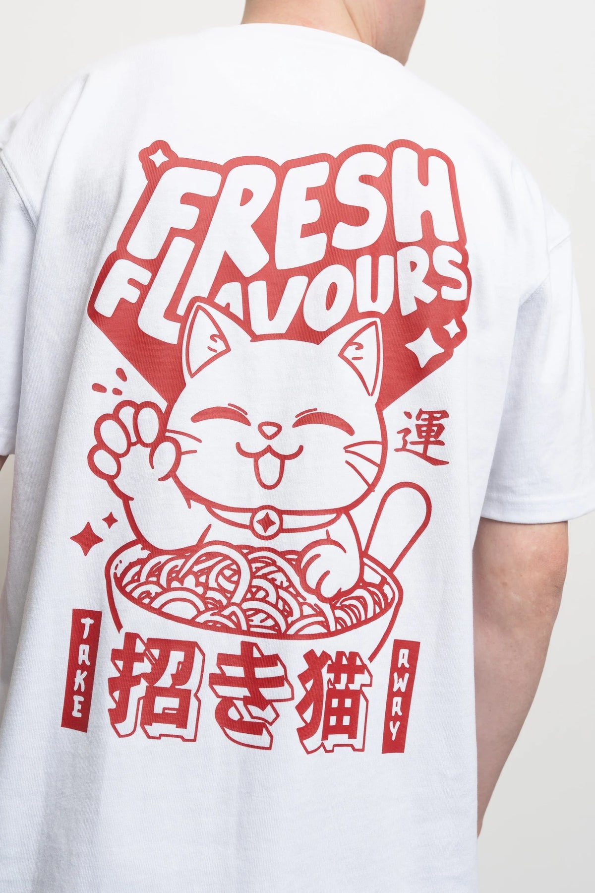 Fresh Couture Fresh Flavours Ramen T-Shirt - White