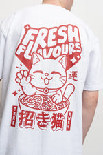 Fresh Couture Fresh Flavours Ramen T-Shirt - White
