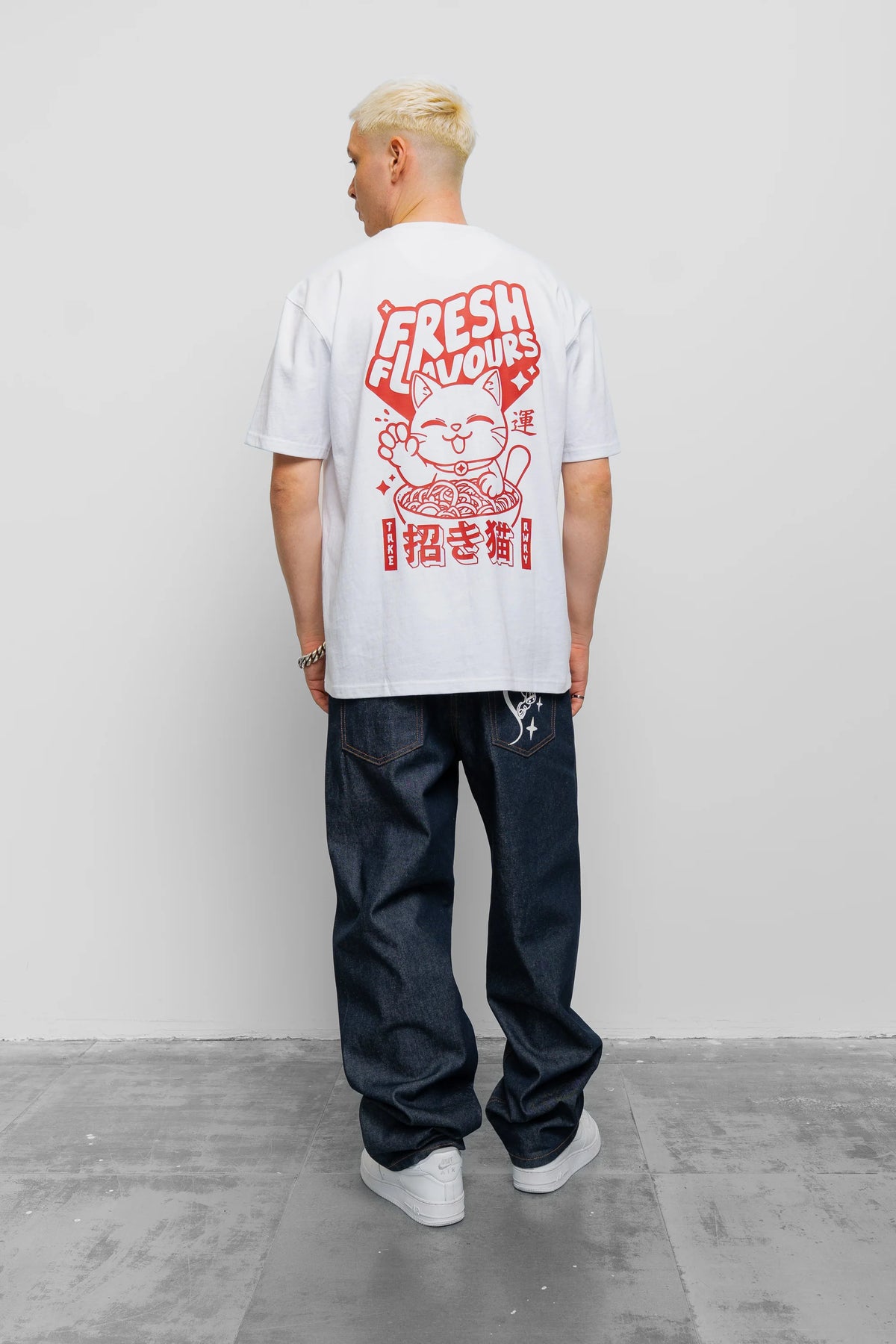 Fresh Couture Fresh Flavours Ramen T-Shirt - White