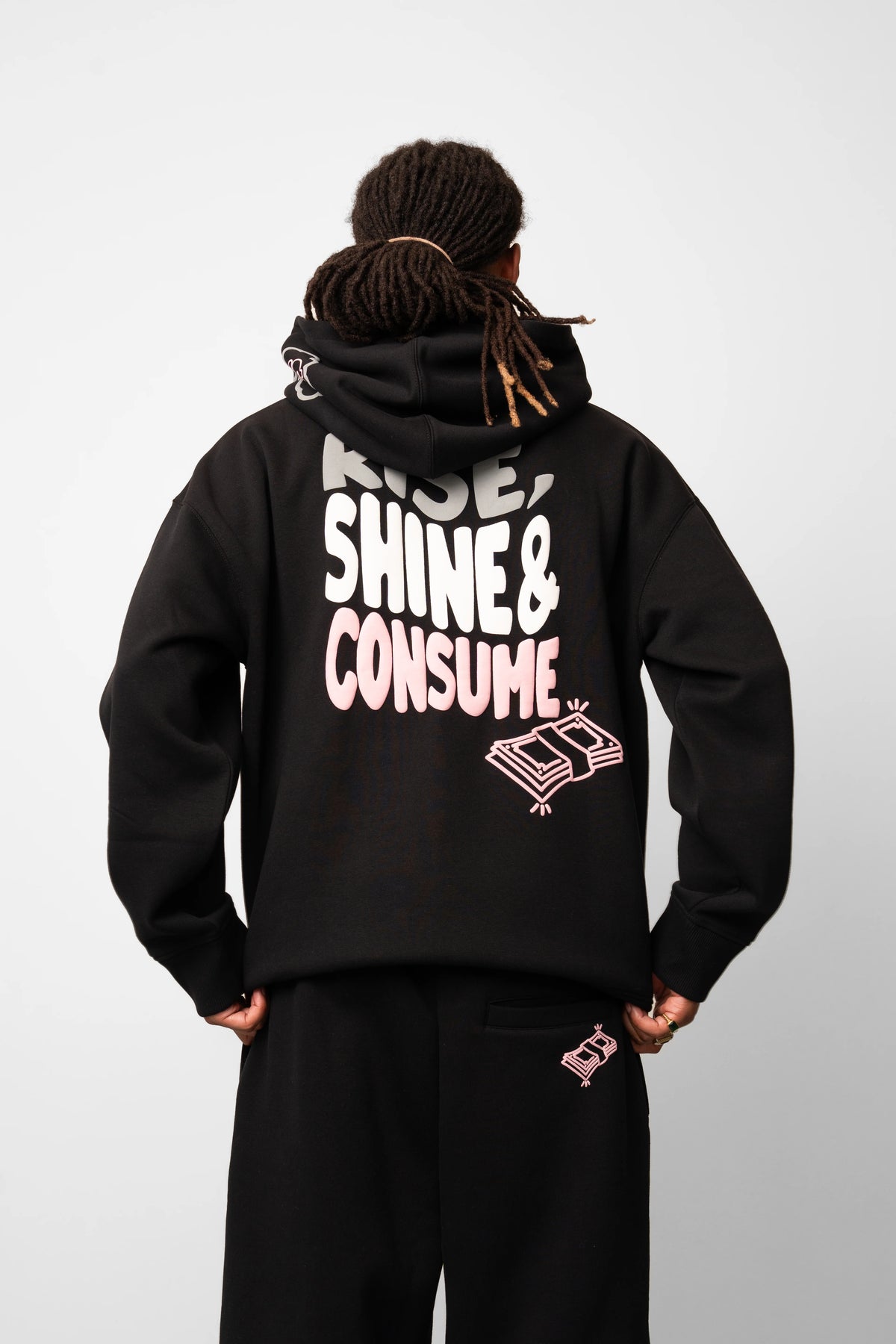 Fresh Flavours Rise Hoodie - Black