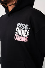 Fresh Flavours Rise Hoodie - Black